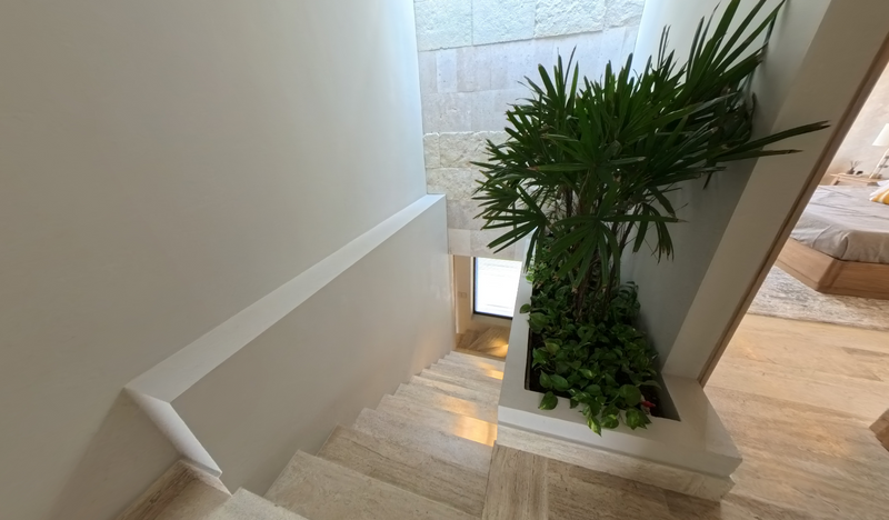 Stairway to the Second Floor